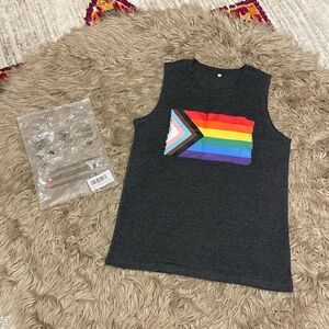 Pride tank top medium